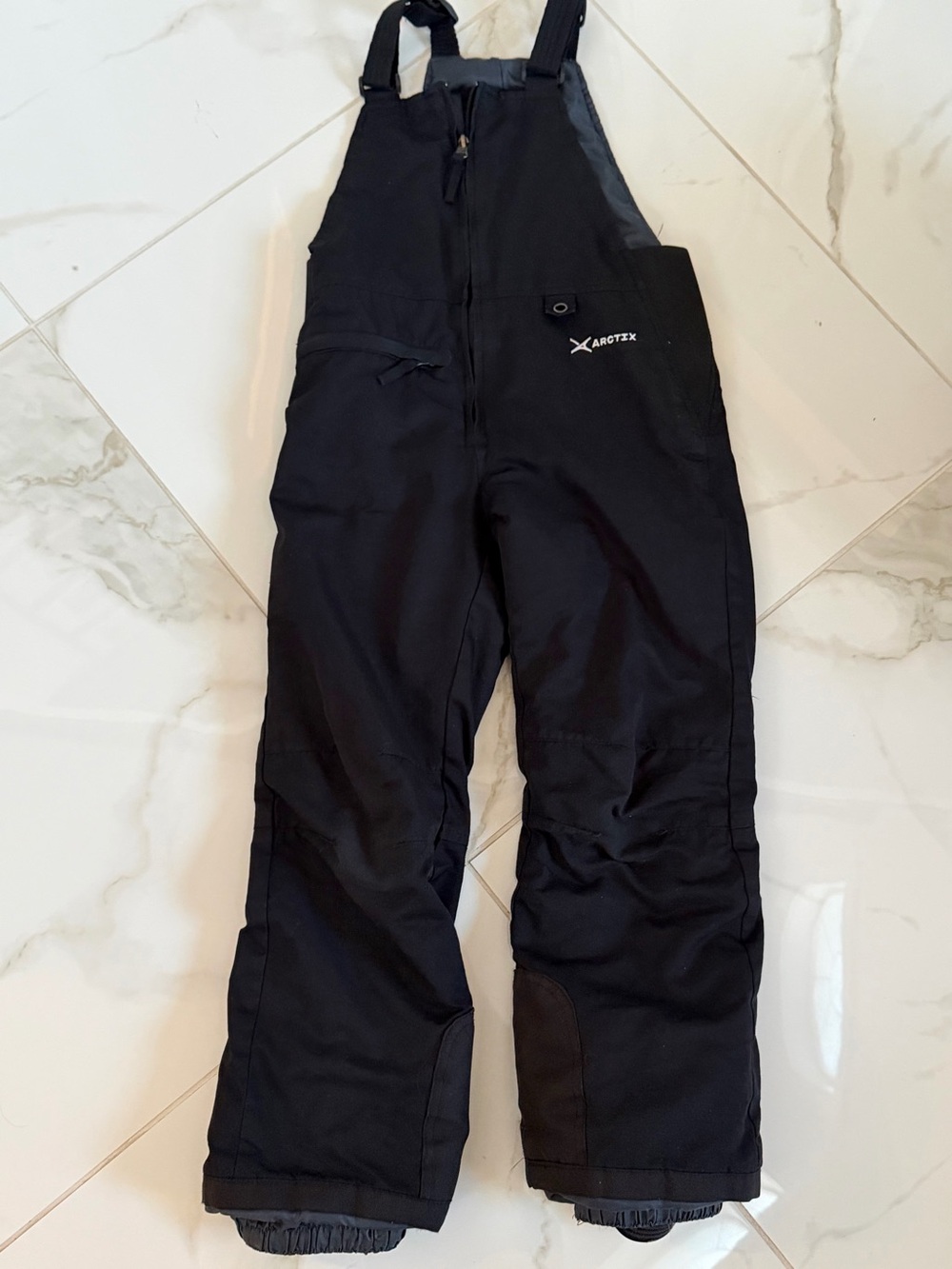 Arctix Black Kids Snow Bib Overalls